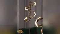 Lampada da pavimento a LED dimmerabile a prezzo competitivo con lampada da lettura flessibile
